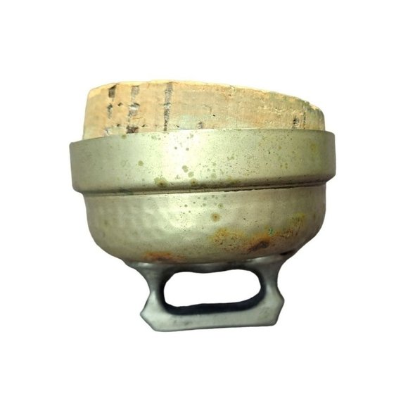 Vintage Cocktail Shaker Continental Silver Ultraplate Hammered Numbered 2754 Lid - Picture 9 of 12